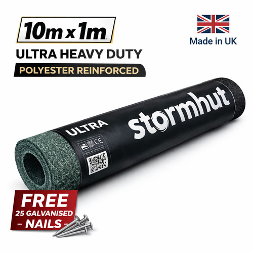 Shed felt 10m heavy - shed, duty