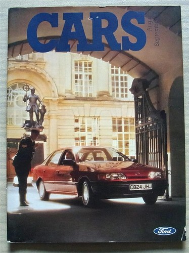 Ford car range - range, brochure