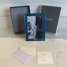 VERA WANG for Wedgwood Treasures With Love Blue Dragonfly 4X6 Photo Frame New