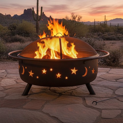 Cosmic large fire pit for - fire,