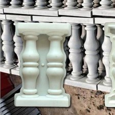 Roman Column Mold Plaster Casting DIY Cement Casting Mould Balustrades Mold for