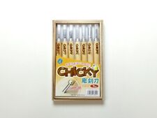 Chicky Japanese Lino Cutting Tools Wood Working Chisels x 7