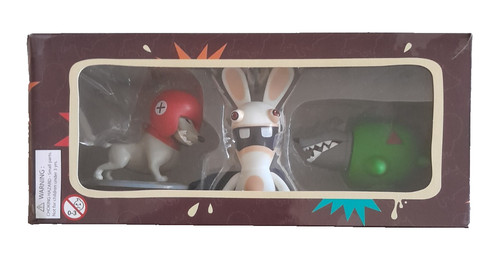 Damaged box rabbids go - damaged,