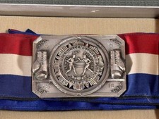 Very Rare 1959 N.E. Golden Gloves Boxing Championship Belt