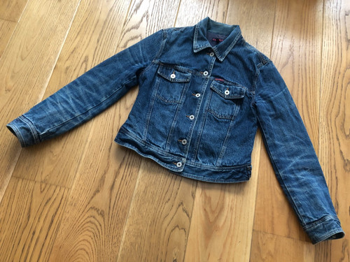Katherine hamnett denim jacket - katherine,