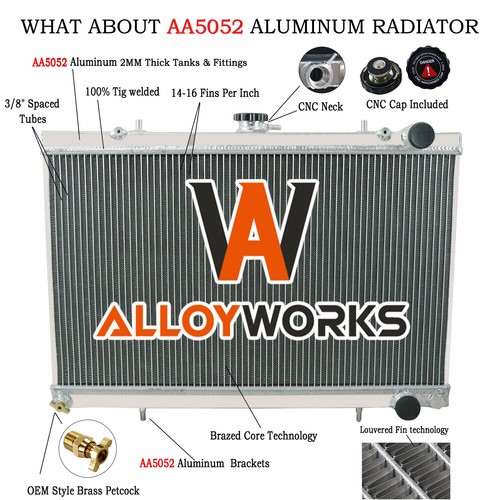 Row aluminium radiator for - aluminium,