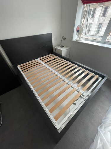 Ikea malm double bed - double,