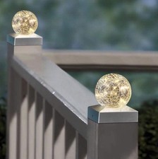 2PK Solar Crackle Ball WARM