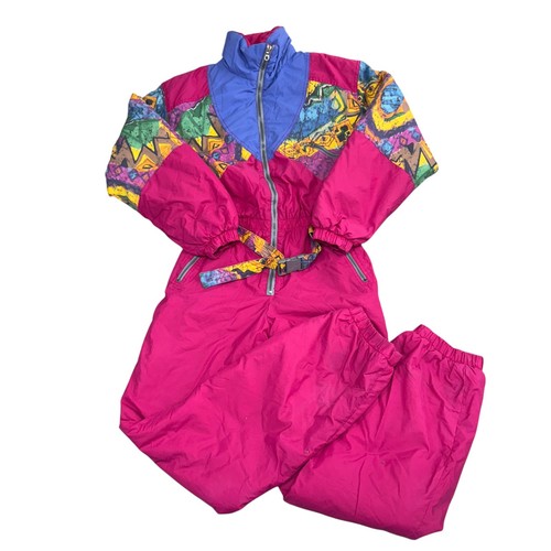 Vintage retro ski - ski, suit