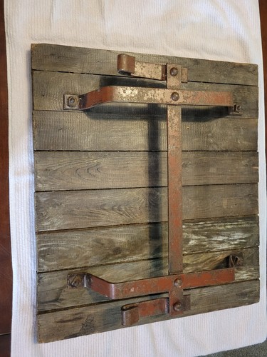 Antique wood grain - grain, silo