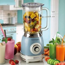 Glass Jug Blender, Blue