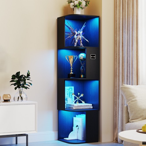 Tier corner display - 4-tier,