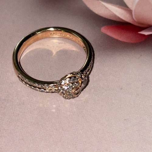 Pandora rose gold - gold, plated