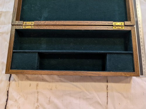 Vintage oak wooden - wooden, box