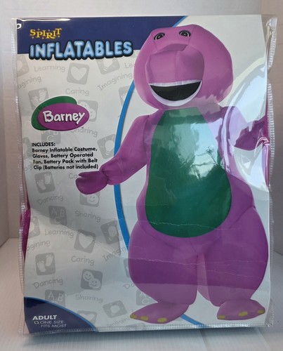 Barney dinosaur costume tested - barney,