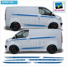 Stickers for Ford Transit Custom SWB side stripes Tourneo Camper van Decals
