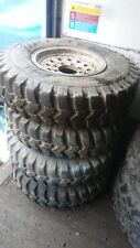 Petlas 9.00R16 36x9 Monster truck Mud Tyres 8x165 8 lug Alloy wheels x4 8 ply