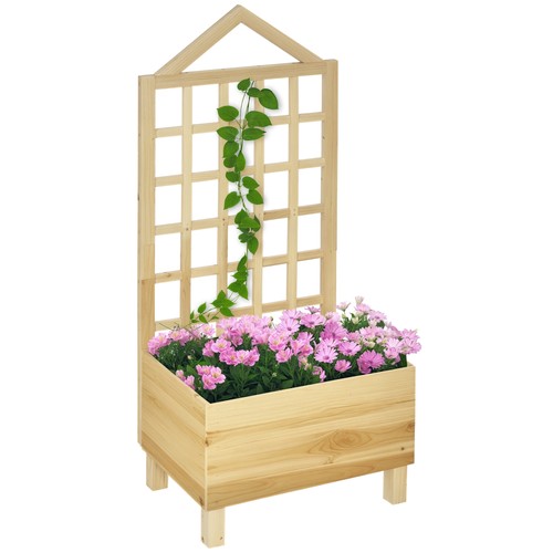 Outsunny wooden garden - wooden,