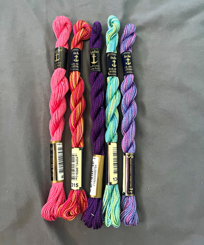 Anchor embroidery threads - , x5