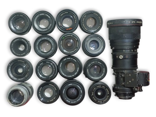 Lot vintage lenses - lot,