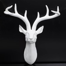 3D Vintage Stag Deer Head Wall