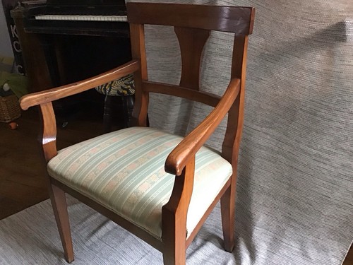 Antique wooden chair - antique,