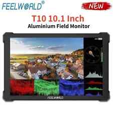 Feelworld T10 10.1 Inch Aluminium DSLR Camera Field Monitor Touch Screen 4K HDMI