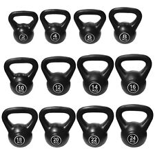 FXR SPORTS Vinyl Kettlebell Body Tone Strength Training Kettlebells (2KG - 24KG)