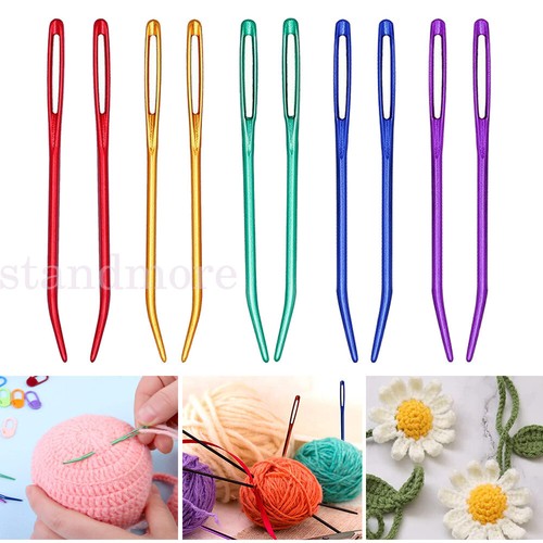 10pc large eye bent tip - large,