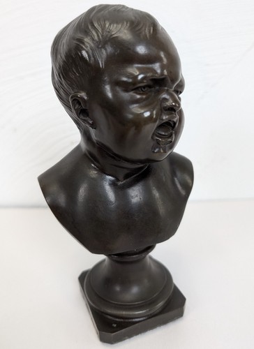 Victorian sculpture crying - of,