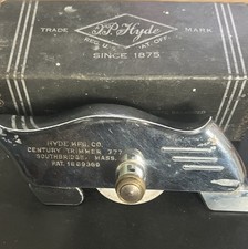 J.P. Hyde Century Trimmer No.777 Southbridge, MA Vintage Wallpaper Cutter