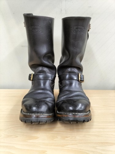 Used wesco boss custom boots - boss,