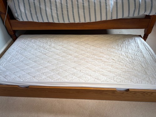 Single trundle bed with - trundle,