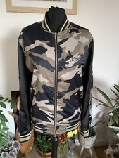 Zara Man Camo Satin Bomber