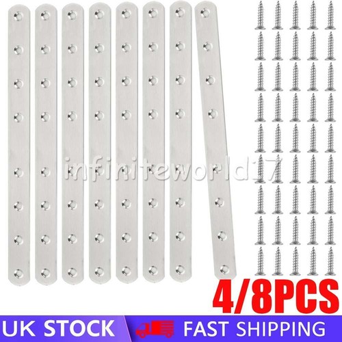 8pcs flat straight - straight, brace