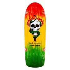 Powell Peralta - Mike McGill O.G.Skull & Snake Rasta Fade Board - 10" (free grip