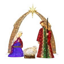 Nativity set with - (,