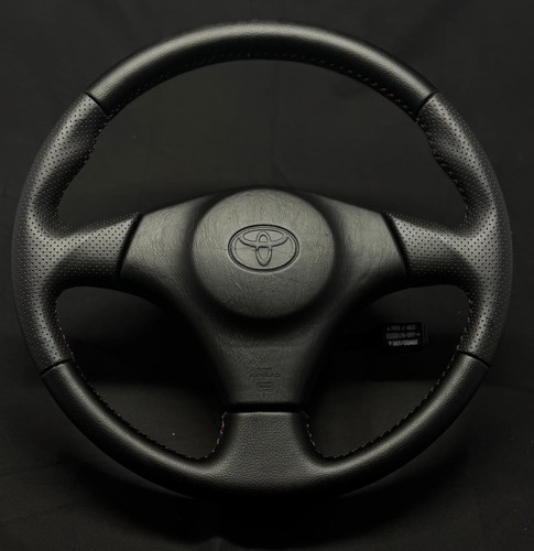Trd leather steering wheel - leather,