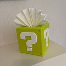 mario Cube tissue box Cover