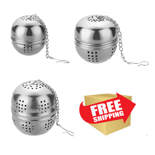 Stainless steel tea - steel, infuser