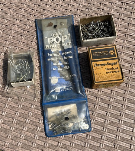 Vintage rare pop rivet kit - pop,