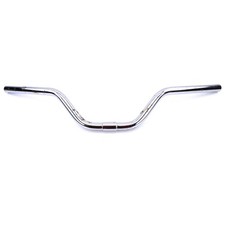 New Chrome Handlebar 650mm for: Puch Maxi, Rixe DKW, Mopeds, Mopeds Handlebar Wide