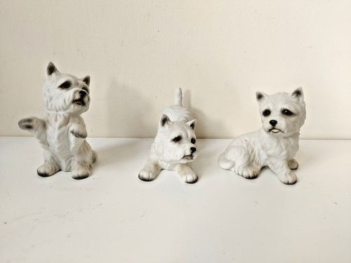 Hhh bisque porcelain - porcelain, westie