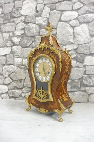 Small boulle clock mantel - small,