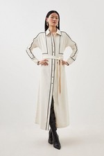 Karen Millen Shirt Maxi Dress