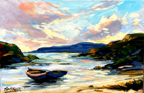 Impressionist irish landscape - irish,