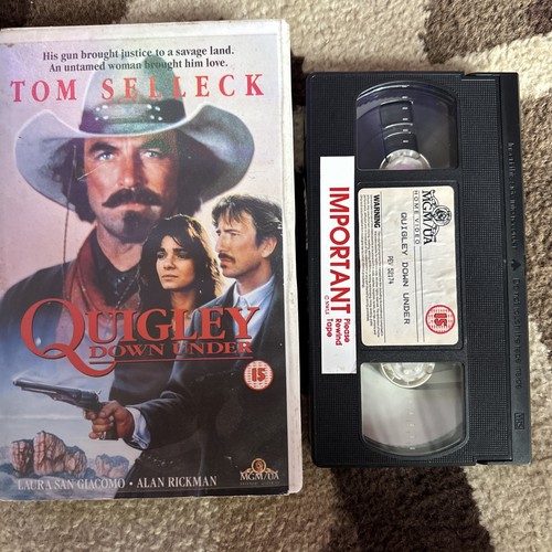 Quigley down under - under, (vhs)