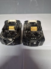 Makita 18V 3.0AH Batteries X2 Non Charging Spares Or Repairs Sold As Seen
