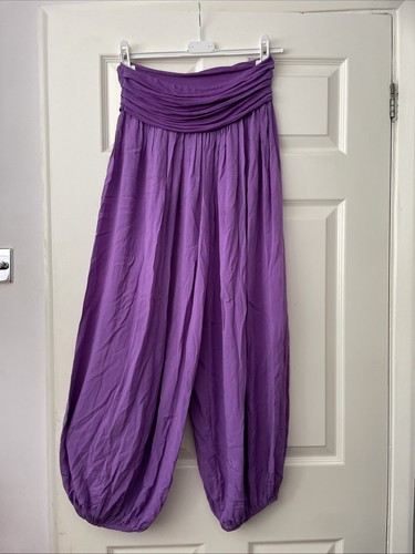Fabulous purple harem yoga - purple,