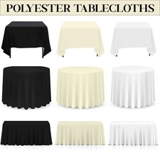 Tablecloths Round Rectangle